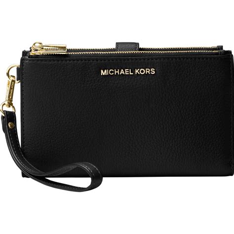 Michael Kors Adele Double Zip Wristlet .